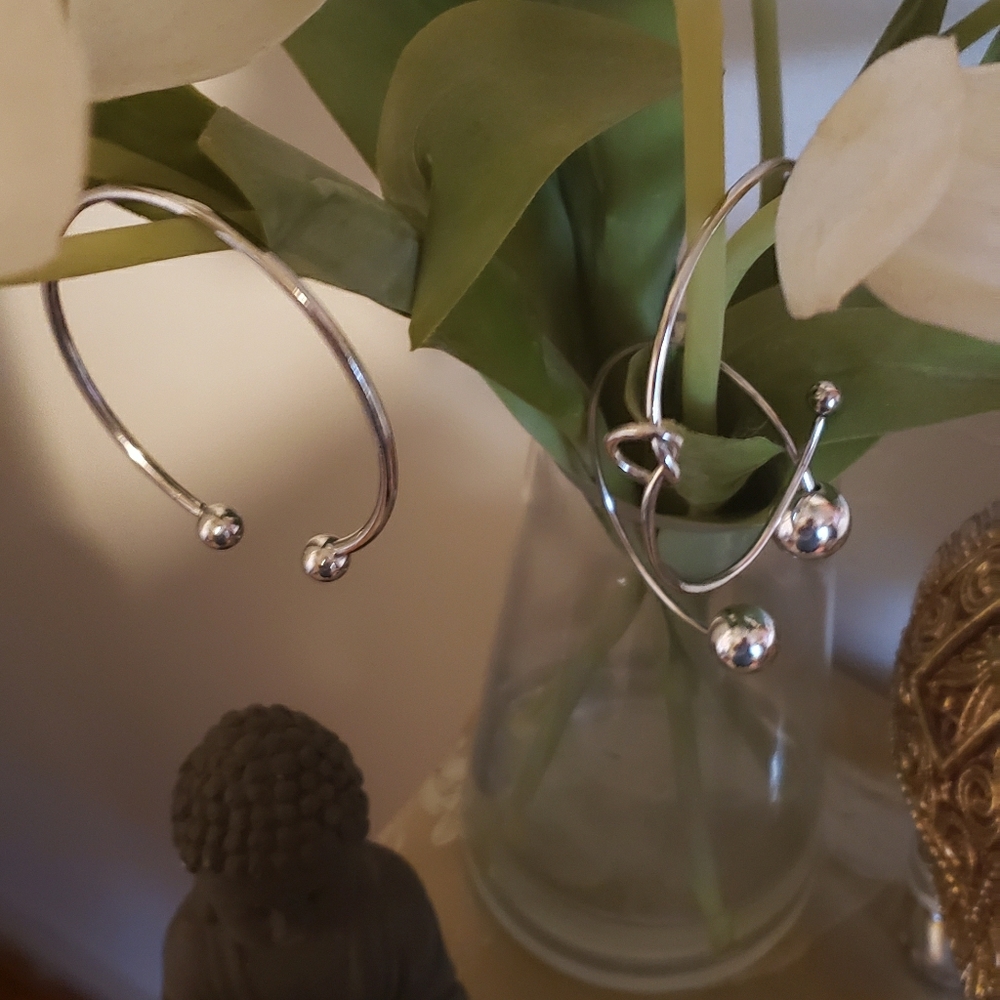 Silver Bangles